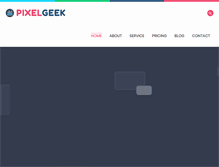 Tablet Screenshot of pixelgeek.net